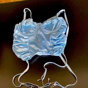 Bustier porte jarretelles